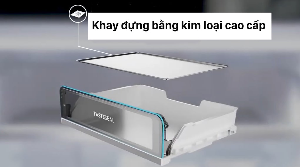 Khay đá bằng kim loại cho độ bền cao