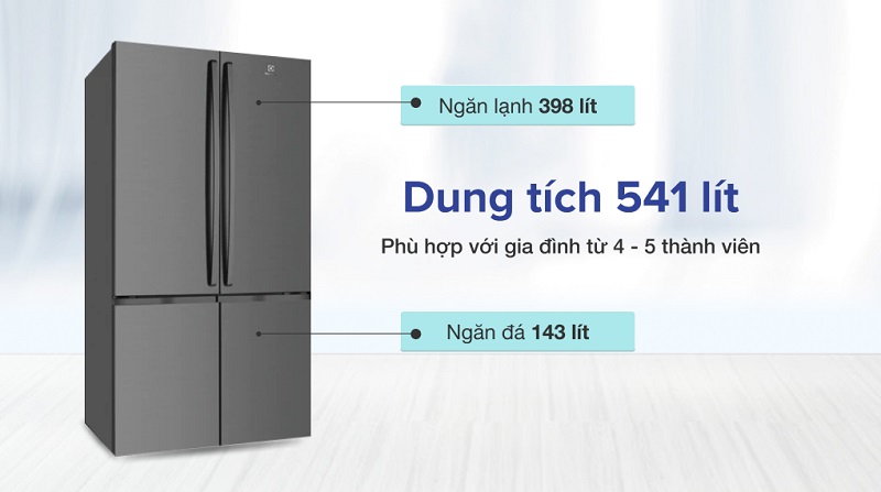 Phù hợp với gia đình từ 4 – 5 thành viên