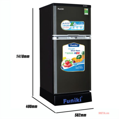 Kích thước tủ lạnh Funiki FR-156ISU