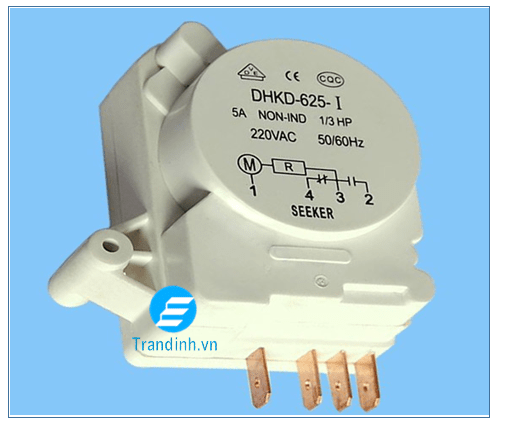 Tại sao tủ lạnh không đông đá? Nguyên nhân và cách khắc phục 10 Rơ le thời gian (timer) bị hỏng làm dàn lạnh bị đóng tuyết