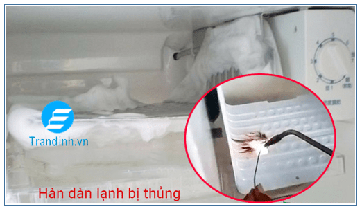 Tại sao tủ lạnh không đông đá? Nguyên nhân và cách khắc phục 25 Tủ lạnh hết gas hoặc thiếu gas