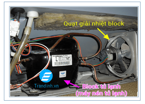 Tại sao tủ lạnh không đông đá? Nguyên nhân và cách khắc phục 28 Block tủ lạnh bị hỏng