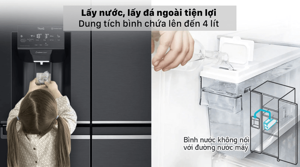12. Lấy nước lấy đá ngoài tiện lợi, nhanh chóng
