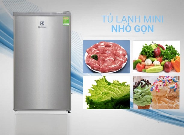 6. Tủ lạnh Electrolux 85 lít EUM0900SA 
