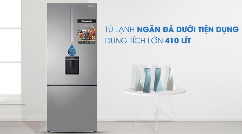 9. Tủ lạnh Panasonic NR-BX460WSVN - Giá bán: 15.000.000đ