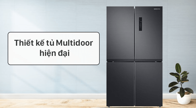 Tủ lạnh Samsung Multidoor 488 lít inverter RF48A4000B4/SV: Đa chức năng vượt trội cho không gian nhà bếp của bạn