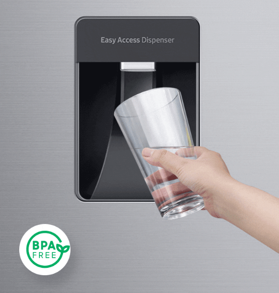 Ngăn lấy nước ngoài tiện ích không chứa BPA trên tủ lạnh 48A4010B4 SV