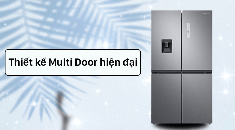 Tủ lạnh Samsung Multidoor inverter 488 Lít RF48A4010M9/SV: Siêu phẩm tủ lạnh đa cửa với công nghệ tiên tiến