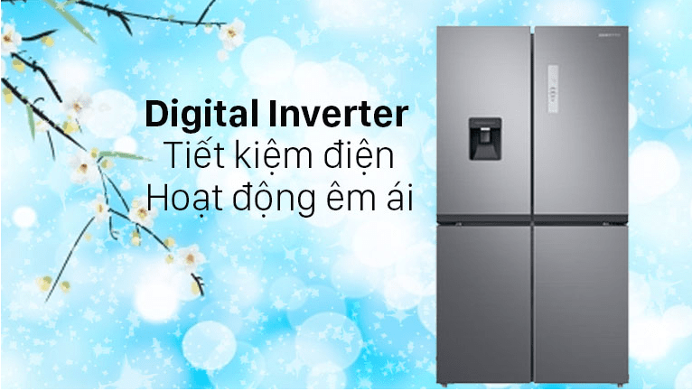 Tủ lạnh Samsung tiết kiệm điện nhờ công nghệ Digital Inverter
