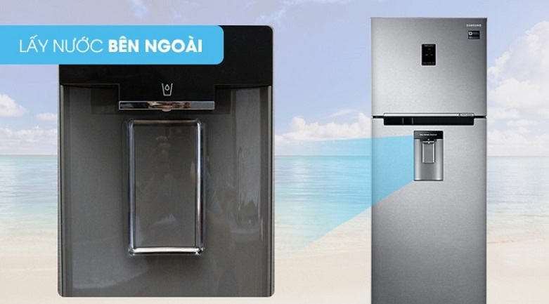 4. RT38K5982SL/SV | Có ngăn lấy nước bên ngoài khá tiện dụng