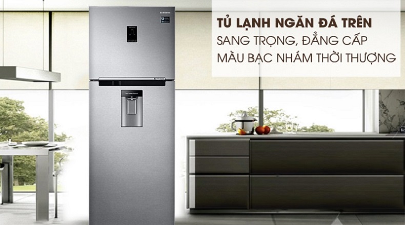 2. Tủ lạnh Samsung RT38K5982SL/SV Kiểu dáng sang trọng, màu sắc thời thượng