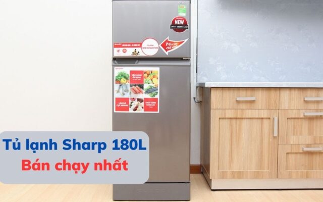 tu lanh sharp 180L