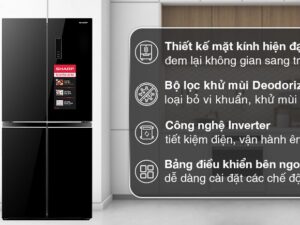 Chính sách bảo hành tủ lạnh Sharp | Trung tâm | Hotline 8 tu lanh sharp inverter 362 lit sj fx420vg