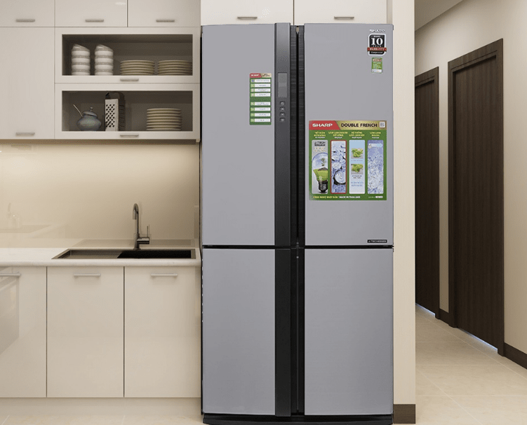 Tủ lạnh Sharp SJ-FX631V-SL phù hợp gia đình trên 6 người