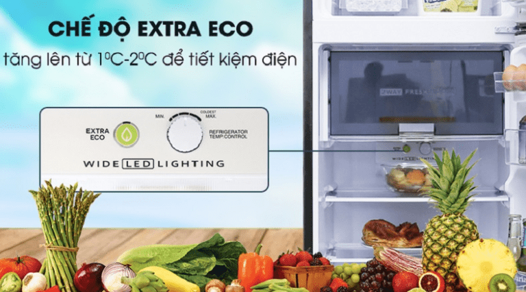 Chế độ Extra Eco giúp tiết kiệm điện hiệu quả