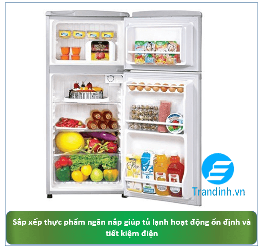 Lưu trữ thực phẩm trong tủ lạnh một cách hợp lý