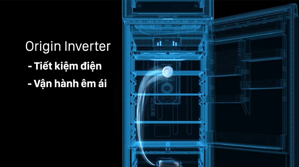 5. Công nghệ Origin Inverter nâng cao hiệu quả tiết kiệm điện