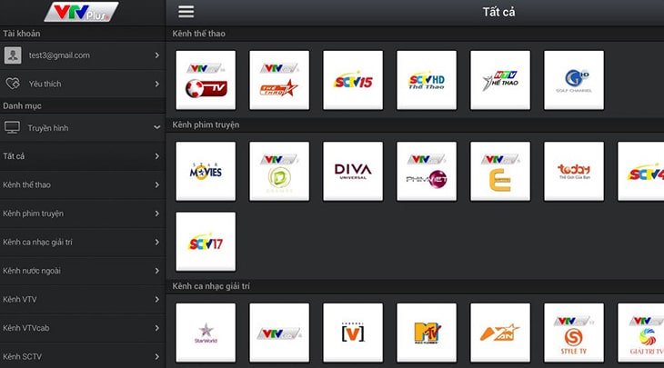 Ứng dụng VTV Plus