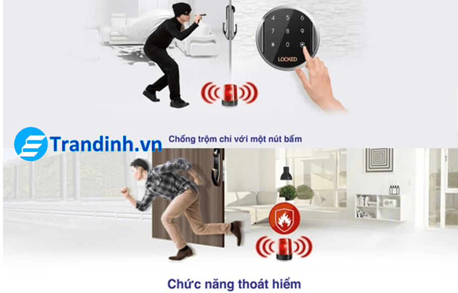 Ưu điểm của khóa cửa vân tay Samsung