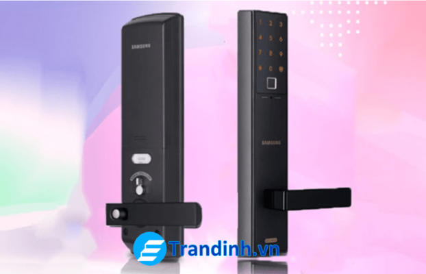 Khóa cửa vân tay Samsung thương hiệu nổi tiếng Hàn Quốc