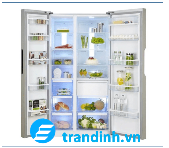 Chú ý lắp đúng các kệ