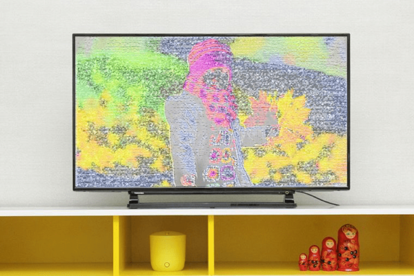 Vì sao tivi bị sọc màn hình?