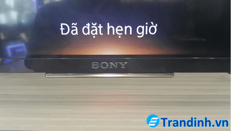 Tivi Sony báo đèn nguồn màu cam hoặc vàng
