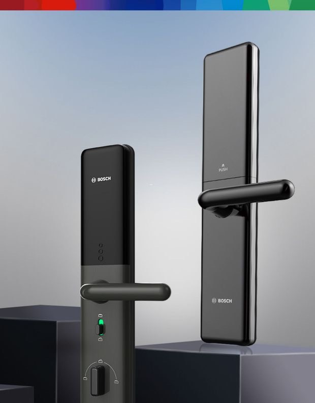 Khoá điện tử Bosch ID80 5 4. Cấu tạo bền bỉ, chắc chắn.