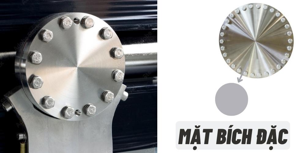 Mặt bích đặc