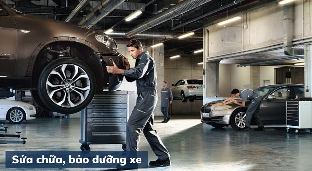 Ngành bảo dưỡng, sửa chữa xe: