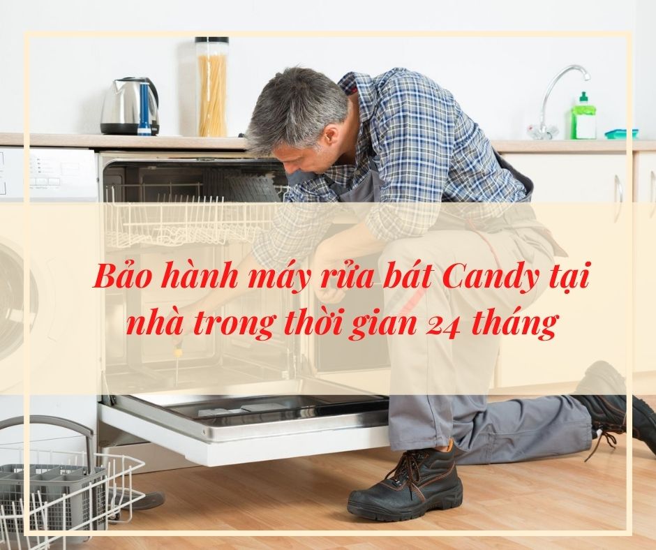 6. Chính sách bảo hành máy rửa bát Candy