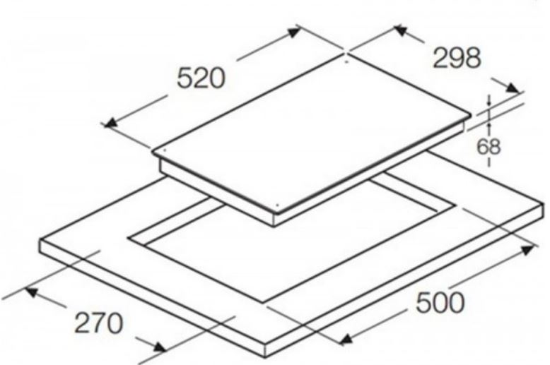 Bếp từ Hafele HC-I302B 536.01.670 2 5. Thông tin sản phẩm bếp từ Hafele HC-I302B 536.01.670