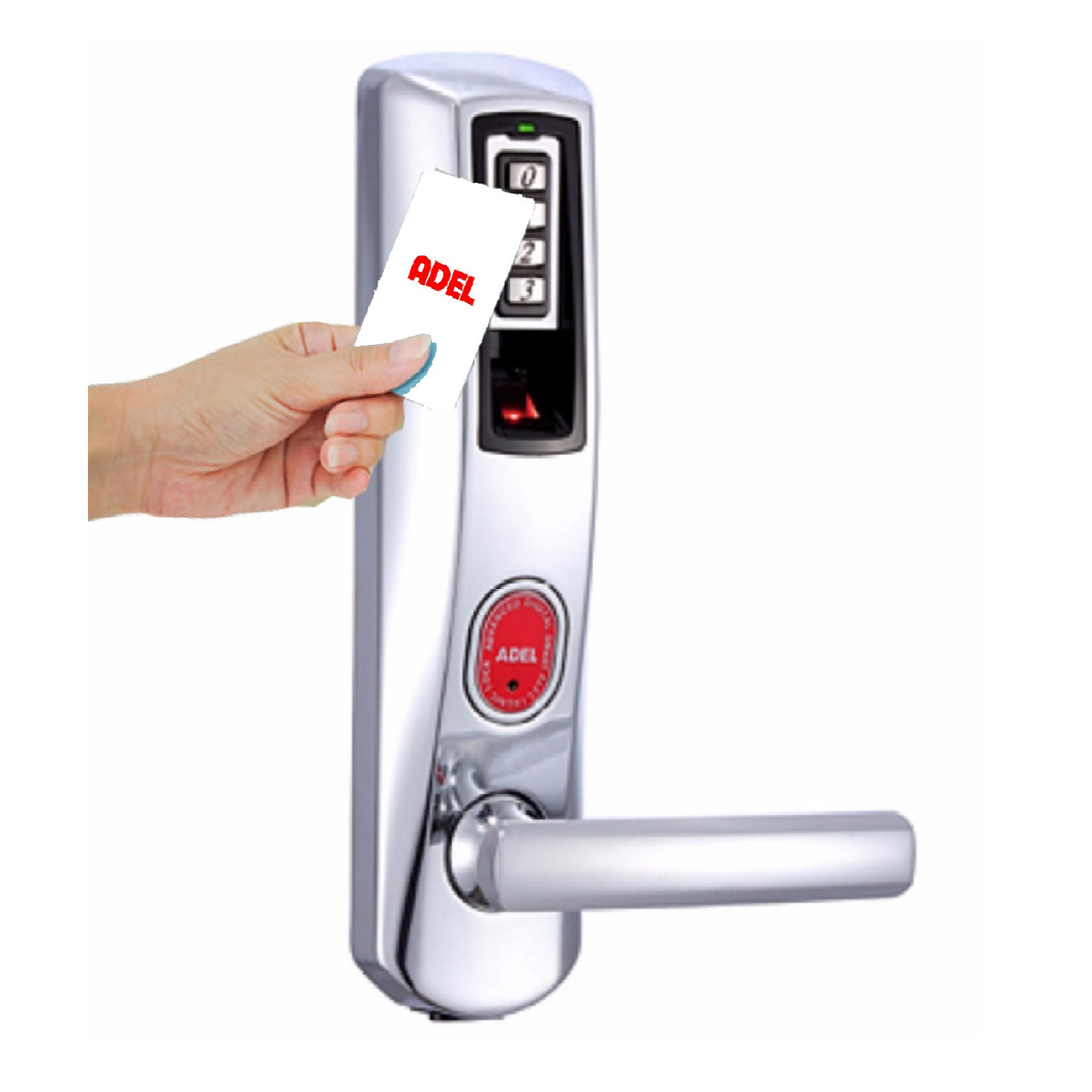 Cách cài đặt và sử dụng khoá vân tay Adel | Chia Sẽ Từ A → Z 3 3. Cách đăng ký thẻ/xóa thẻ cho khóa Adel.