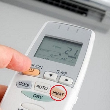 6. Cách chọn chế độ sưởi điều hoà LG