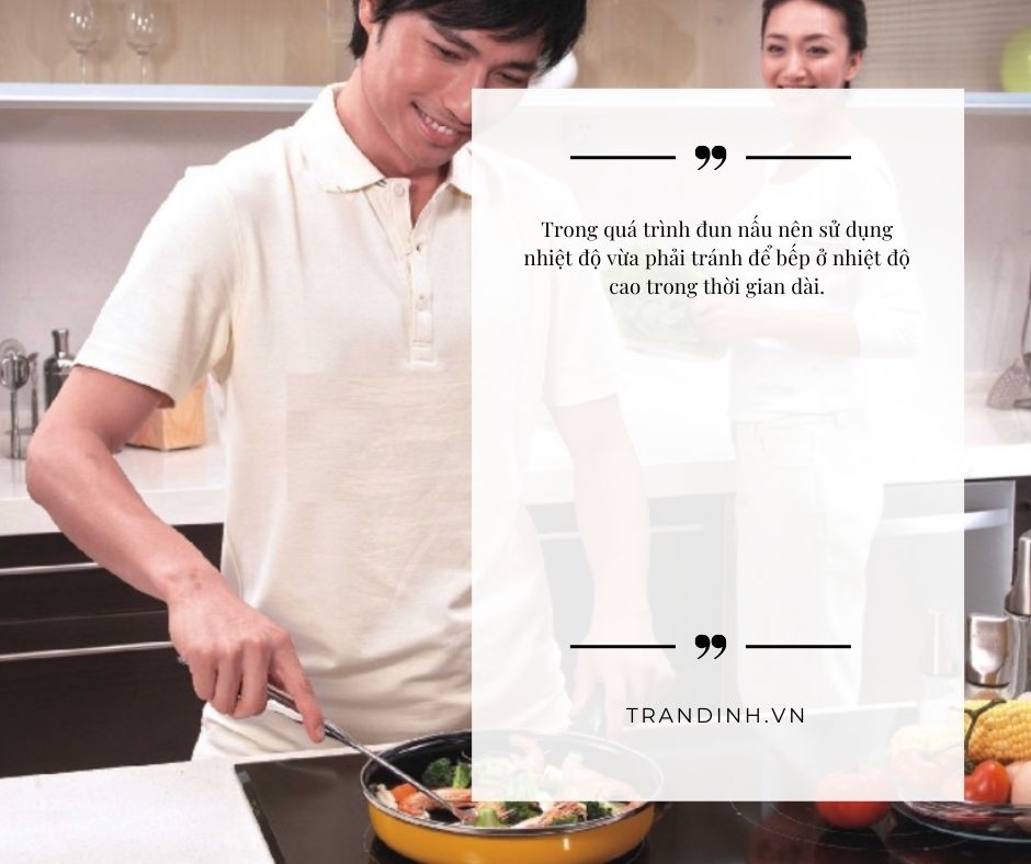 bếp từ vào điện nhưng không bật được