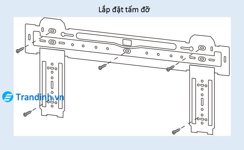 Hướng dẫn lắp đặt tấm đỡ dàn lạnh