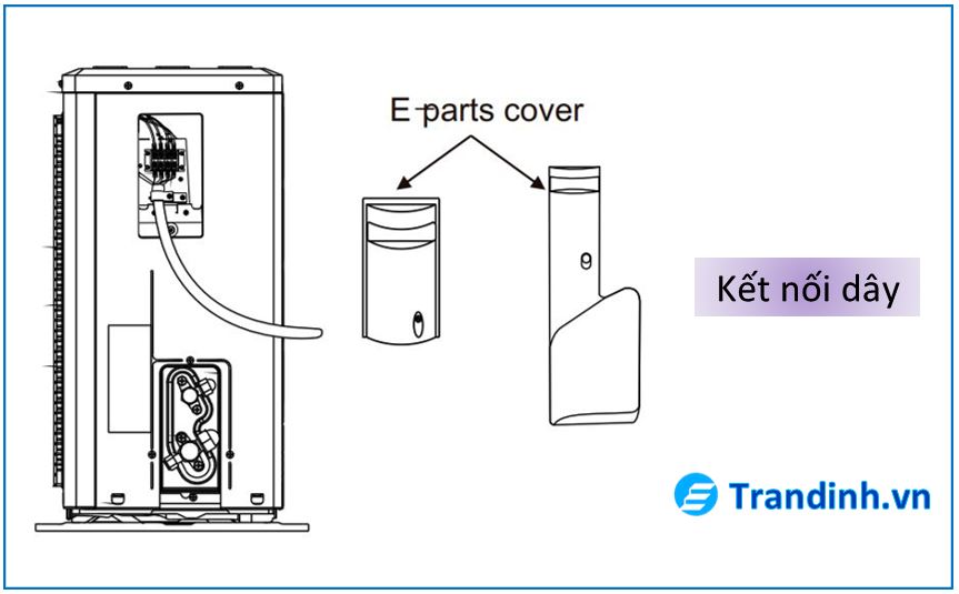 Hướng dẫn kết nối dây cho dàn nóng