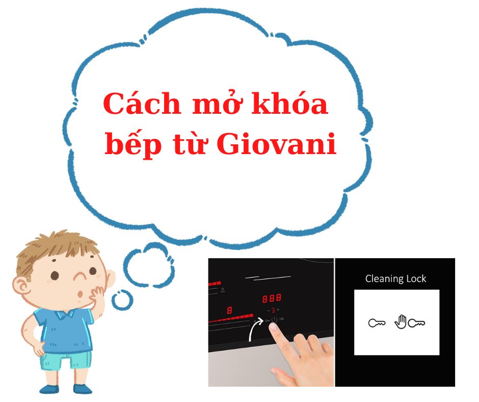 cach mo khoa bep tu giovani
