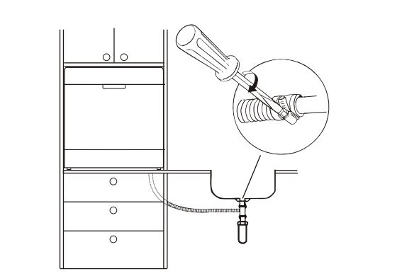 Hướng dẫn cách nối dây ống nước máy rửa chén Electrolux