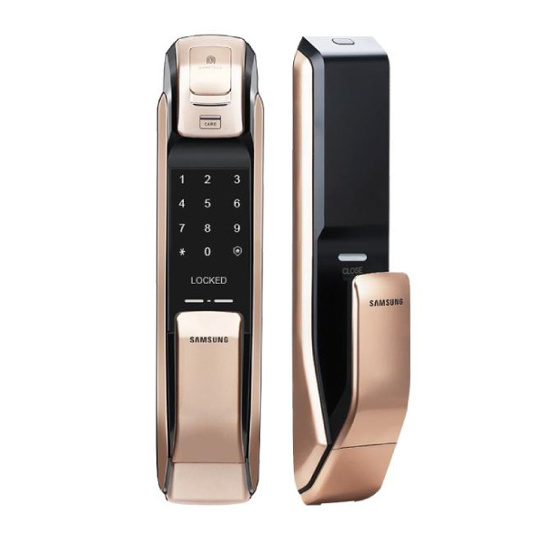 Cách phân biệt các loại khoá điện tử thông minh | Mẹo Vàng 4 4. Khoá điện tử có và không có tay cầm.