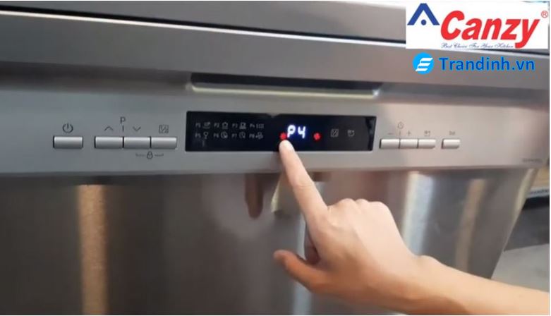 Trong những trường hợp nào cần reset lại máy rửa bát Canzy