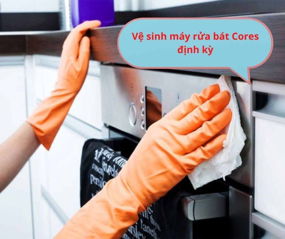 2. Những lưu ý trong quá trình sử dụng máy rửa bát Cores