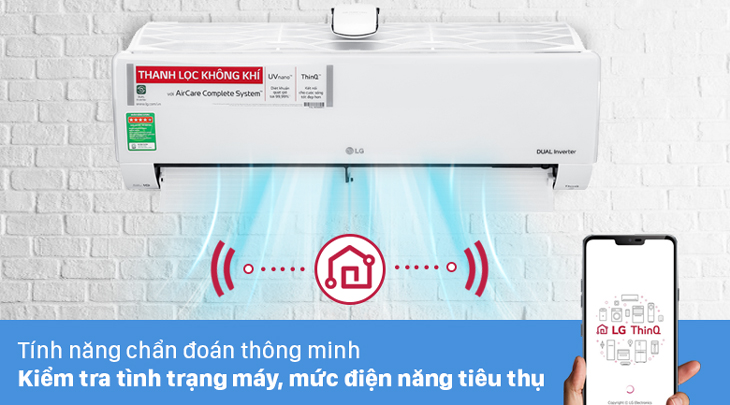 5. Cách sử dụng LG ThinQ để chẩn đoán các sự cố 