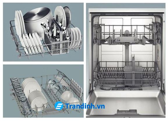Cách xếp bát đũa vào máy rửa bát Canzy【HƯỚNG DẪN】 4 Cách xếp bát đĩa, đồ dùng vào máy rửa bát Canzy