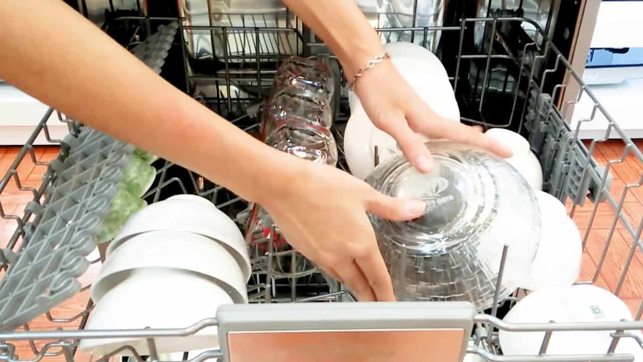 Cách xếp bát đũa vào máy rửa bát Canzy【HƯỚNG DẪN】 3 Cách xếp bát đĩa, đồ dùng vào máy rửa bát Canzy