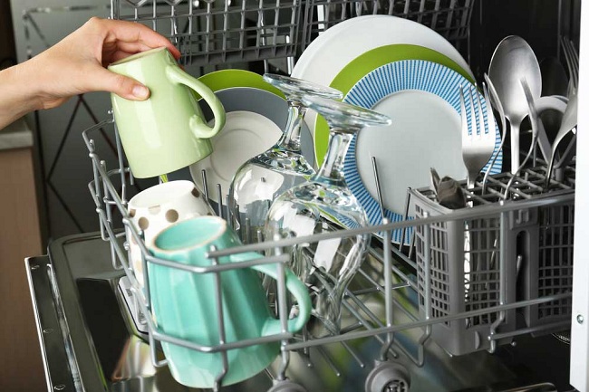 Cách xếp bát đũa vào máy rửa bát Canzy【HƯỚNG DẪN】 2 Cách xếp bát đĩa, đồ dùng vào máy rửa bát Canzy