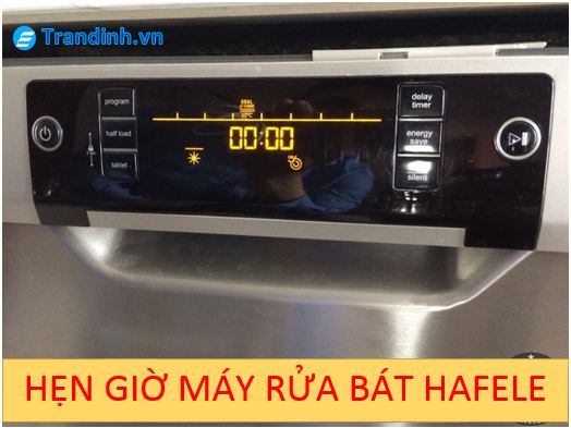 1. Chức năng hẹn giờ của máy rửa bát Hafele là gì?