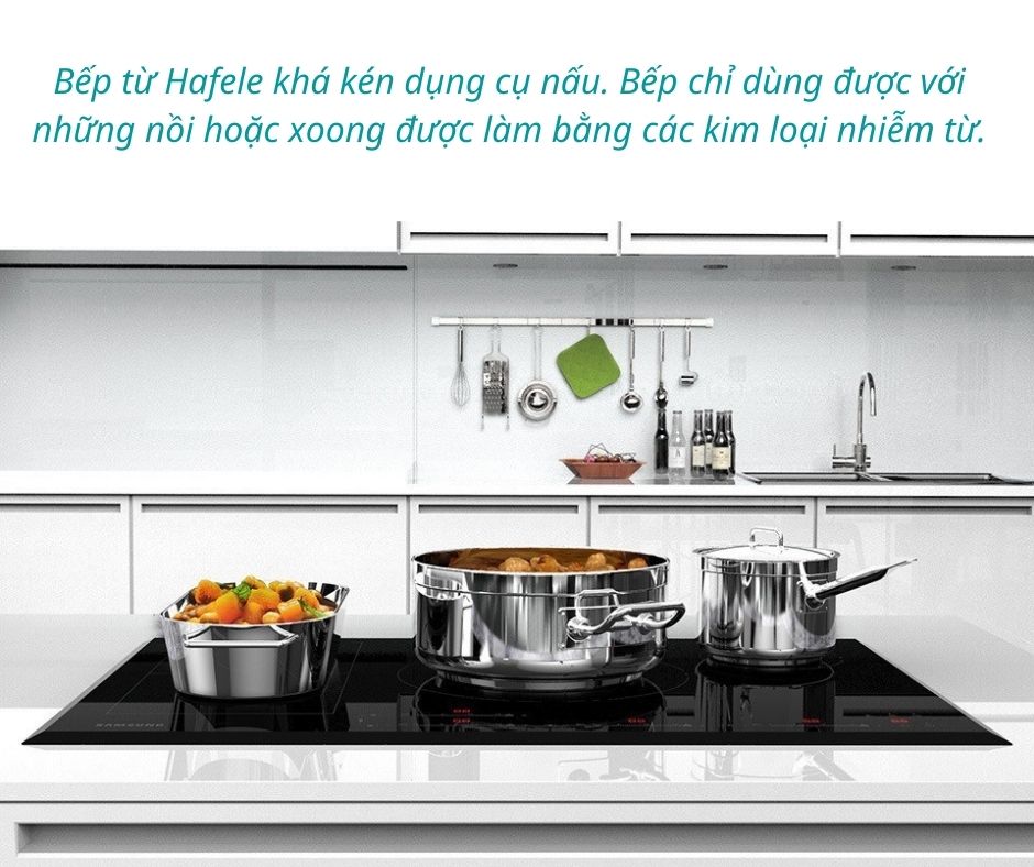 2. Nhược điểm của bếp từ Hafele