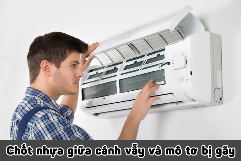 Nguyên nhân điều hoà LG không mở cánh vẫy