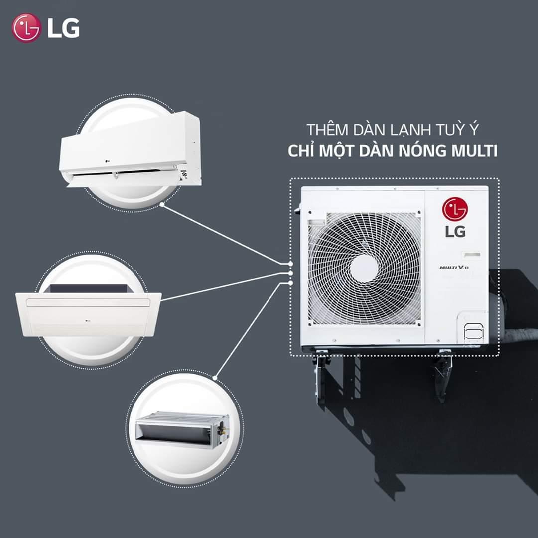Điều hoà LG Multi Split có ưu điểm gì?【Mới 2022】 4 Máy lạnh Multi LG split chỉ dùng một dàn nóng